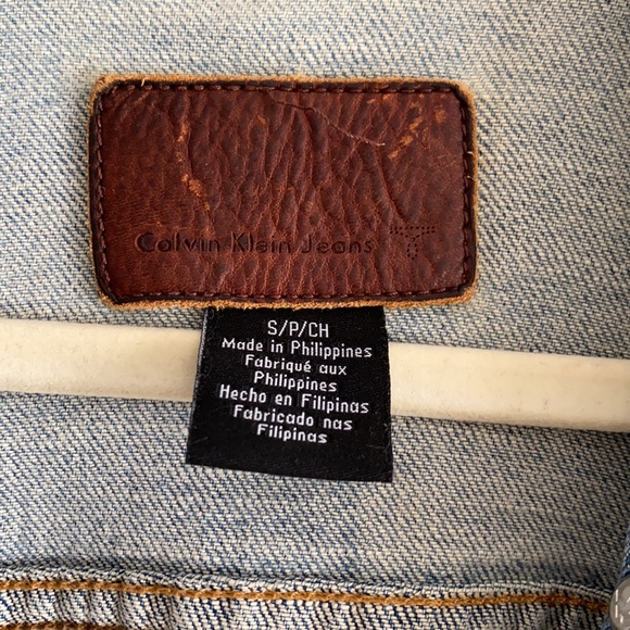 Calvin Klein Jean Jacket - Picture 2 of 3